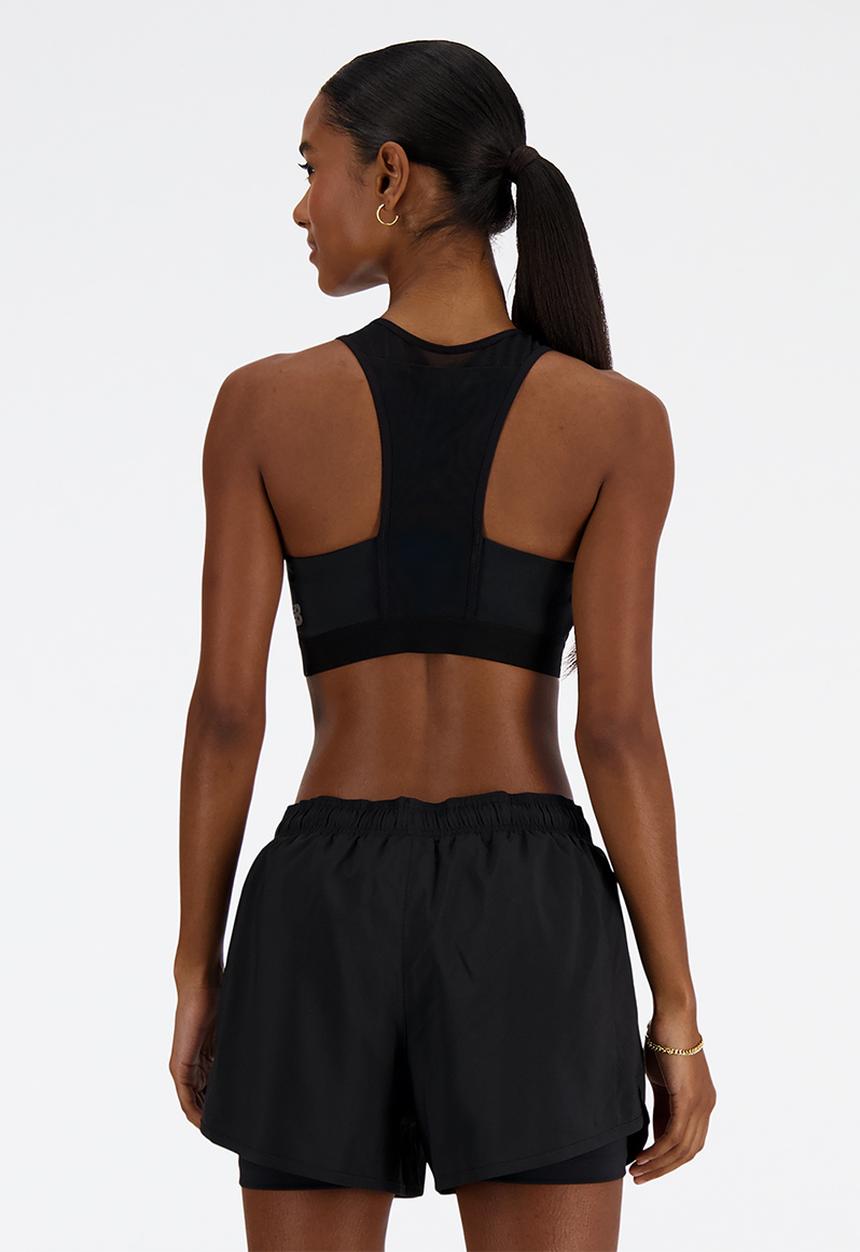 New Balance  - NB Athletics Medium Impact Bra - Black