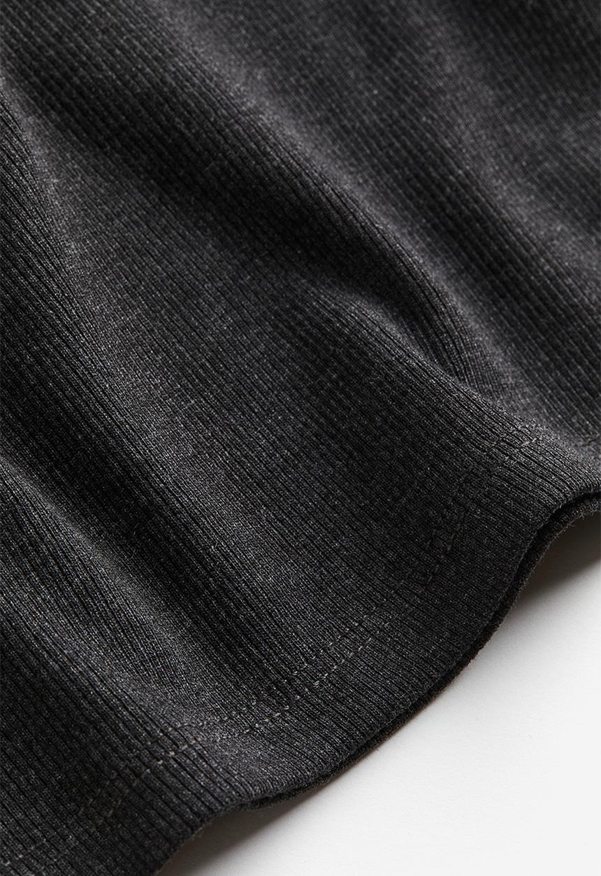 H&M - Ribbed vest top - grey