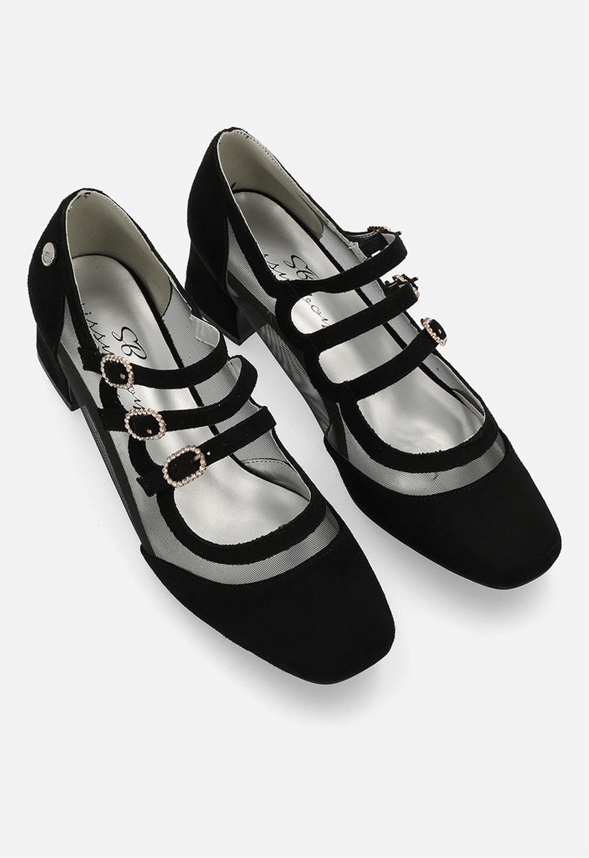 SISSY BOY - Junebug block heel - black
