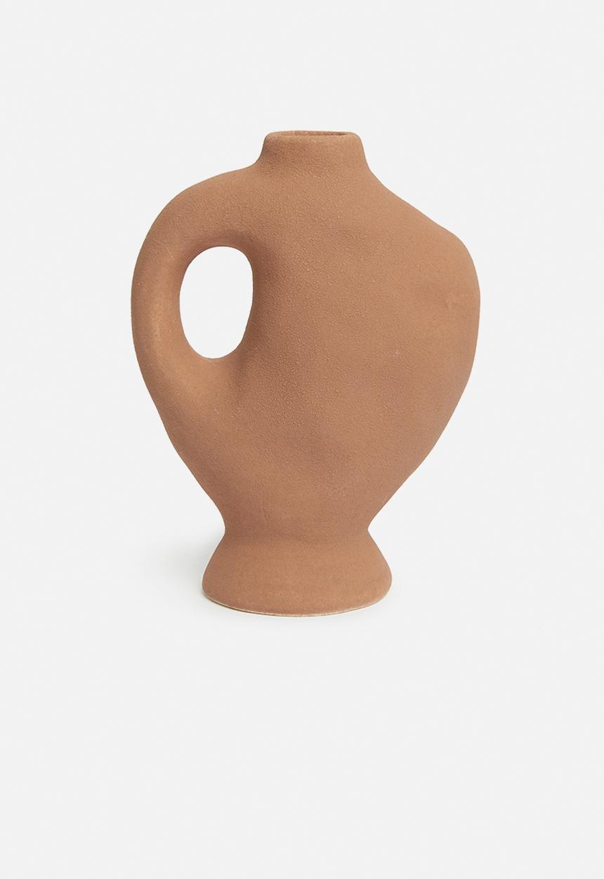 H&S - Drift vase - terracotta