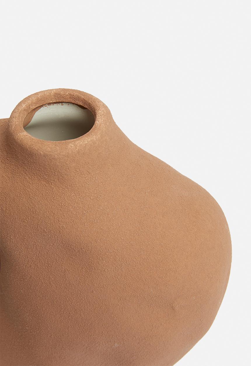 H&S - Drift vase - terracotta