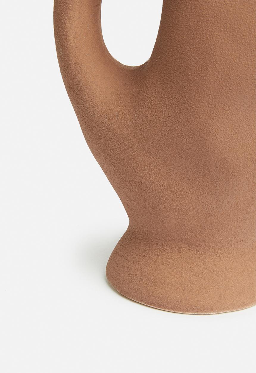 H&S - Drift vase - terracotta