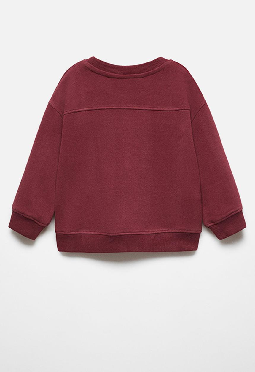 MANGO - Sweatshirt peeka - bordeaux