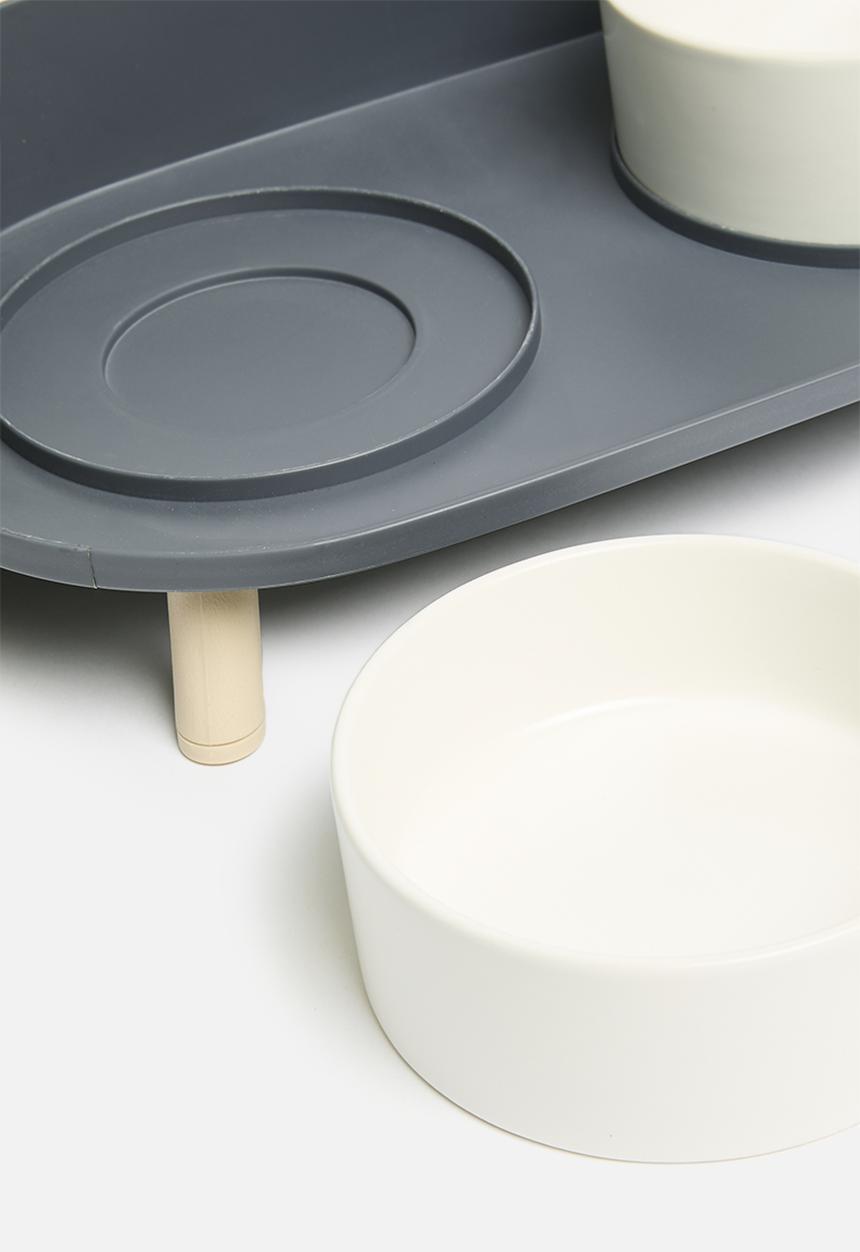 Pet Collection - Pet bowl feeding set - blue
