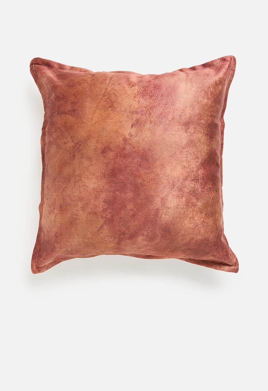 Grey Gardens - Burnt Hide Cushion Cover - Brown