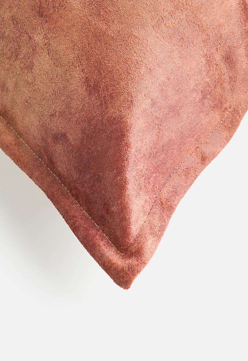 Grey Gardens - Burnt Hide Cushion Cover - Brown