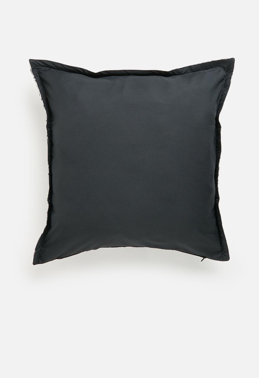 Grey Gardens - Marble cushion cover - grey