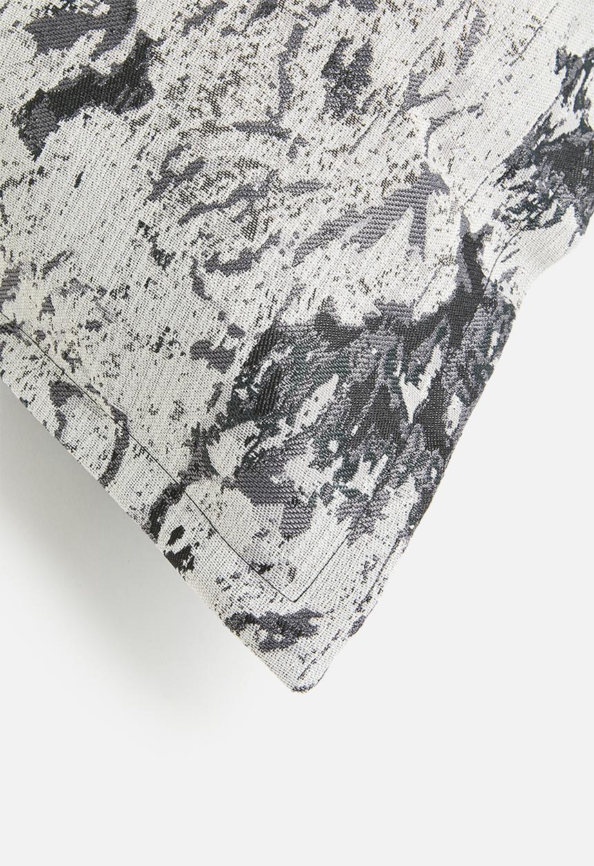 Grey Gardens - Marble cushion cover - grey