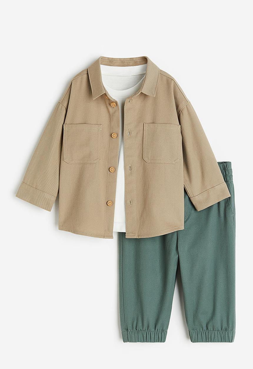 H&M - 3-piece cotton set - multi