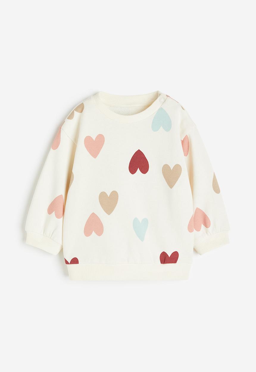 H&M - Sweatshirt - white