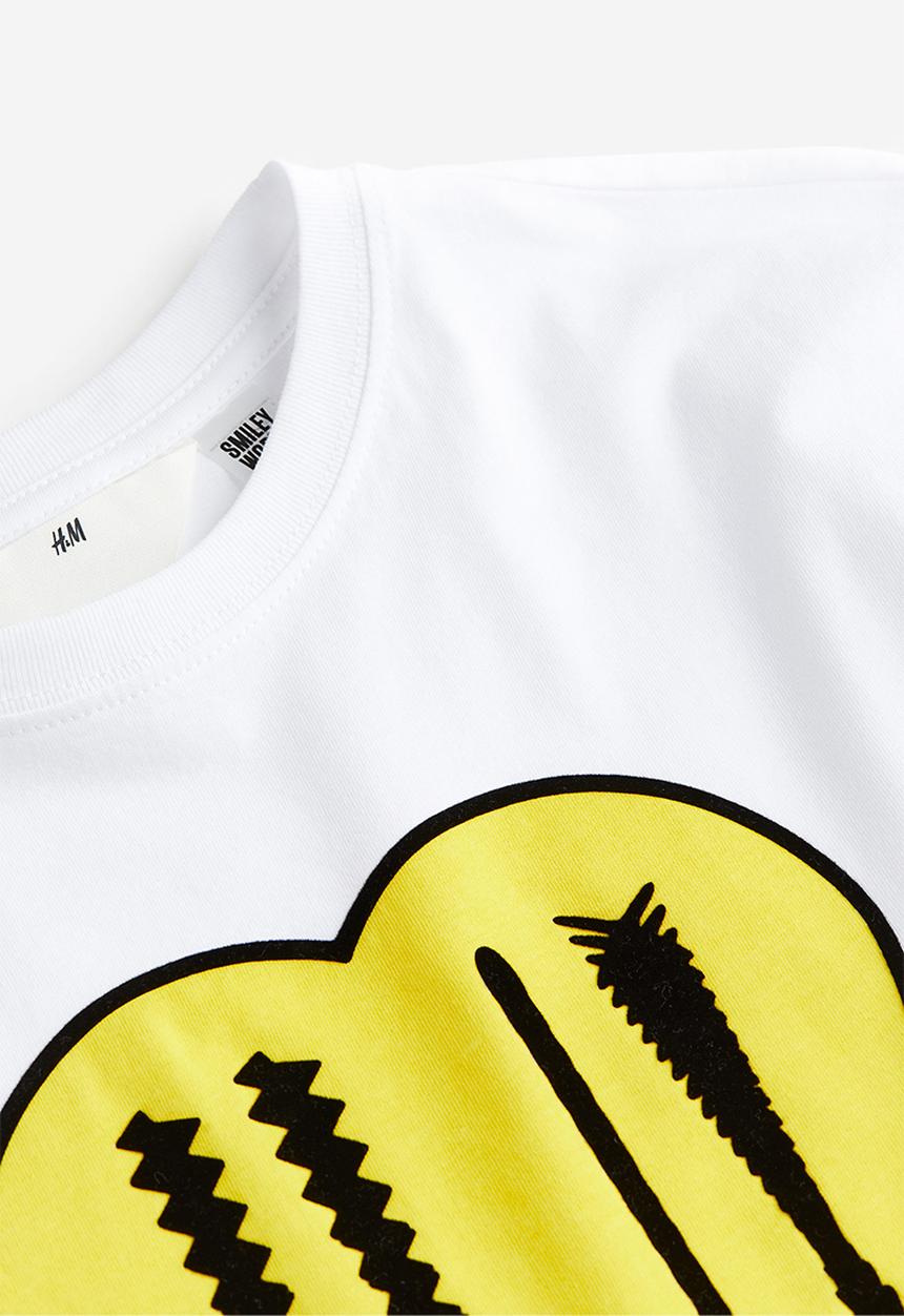 H&M - Printed t-shirt - white