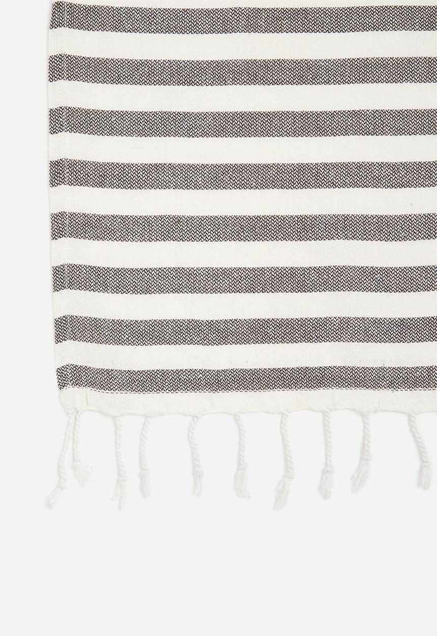 Bathroom Solutions - Rusi hammam towel - black