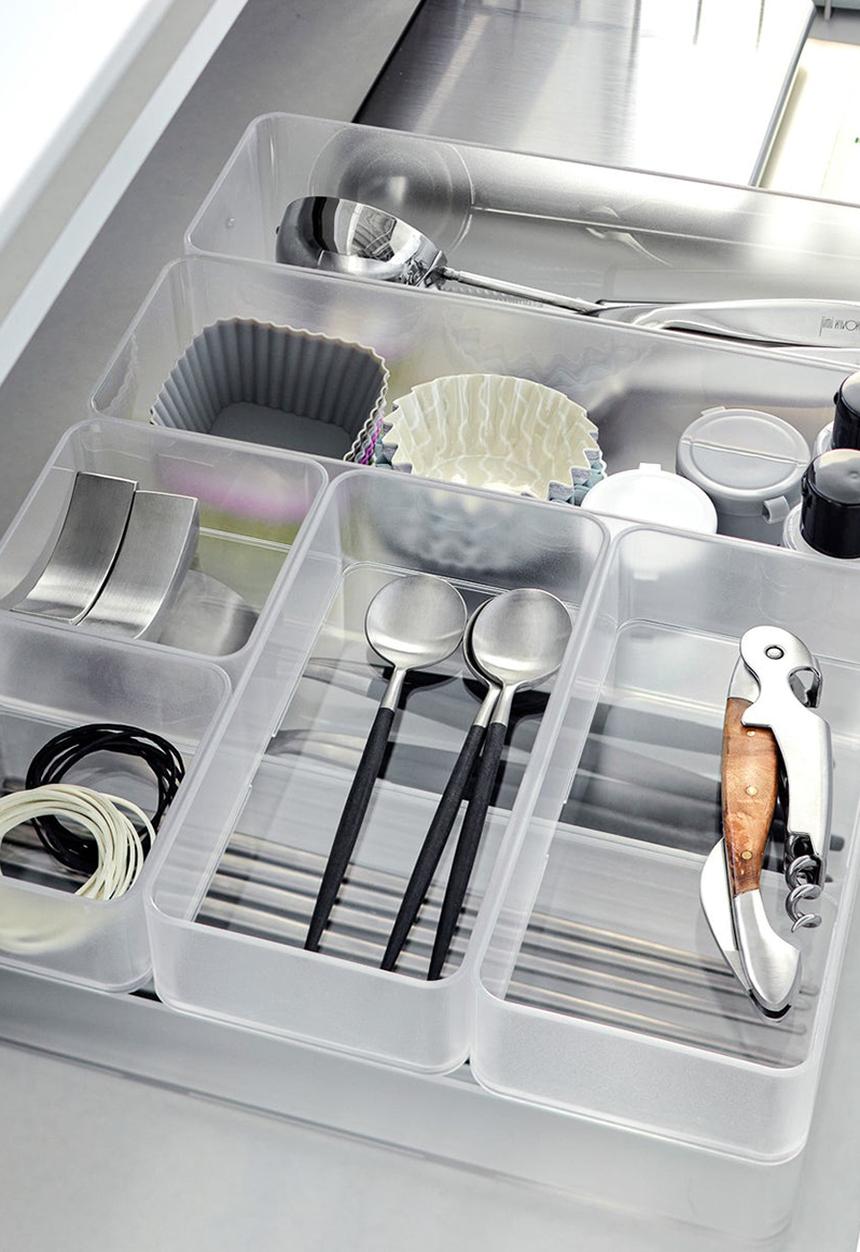 Yamazaki - Tower Stackable Organizer Small - White