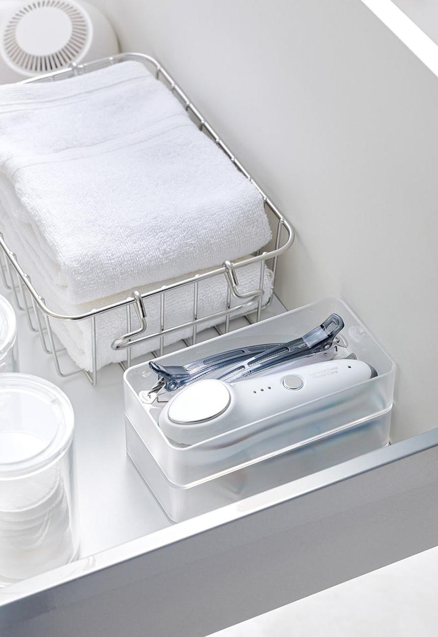 Yamazaki - Tower Stackable Organizer Med - White
