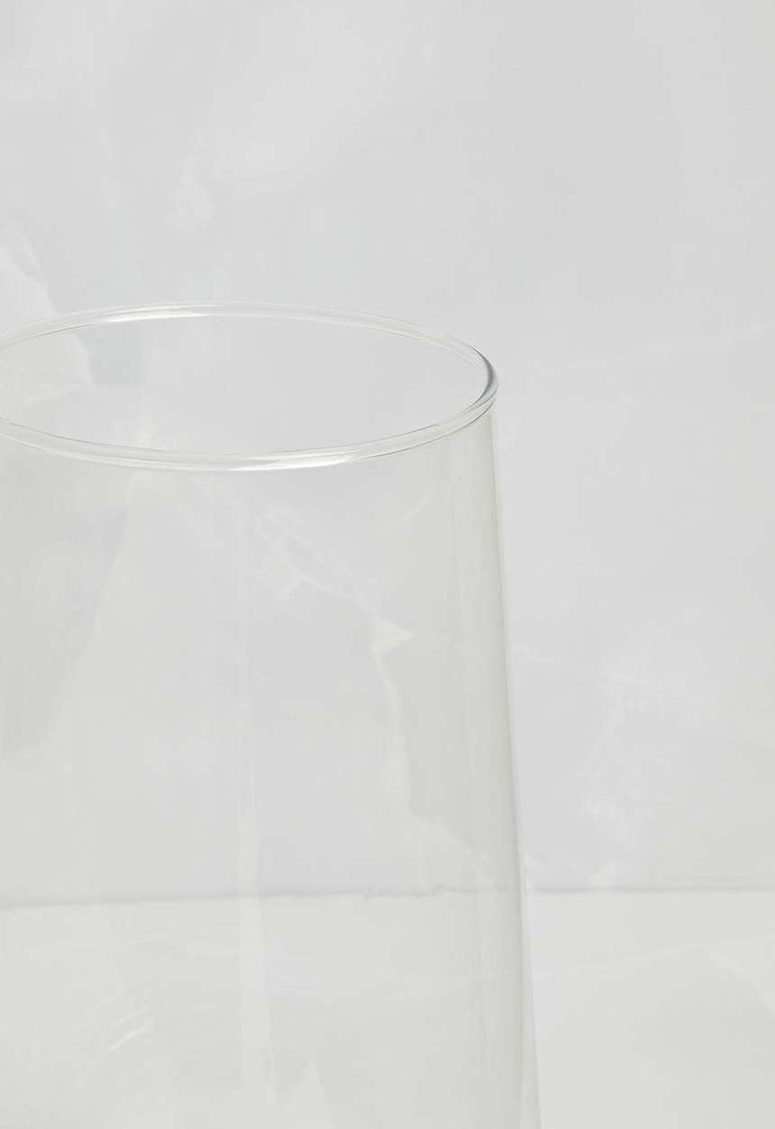 H&S - Spherical glass vase - clear