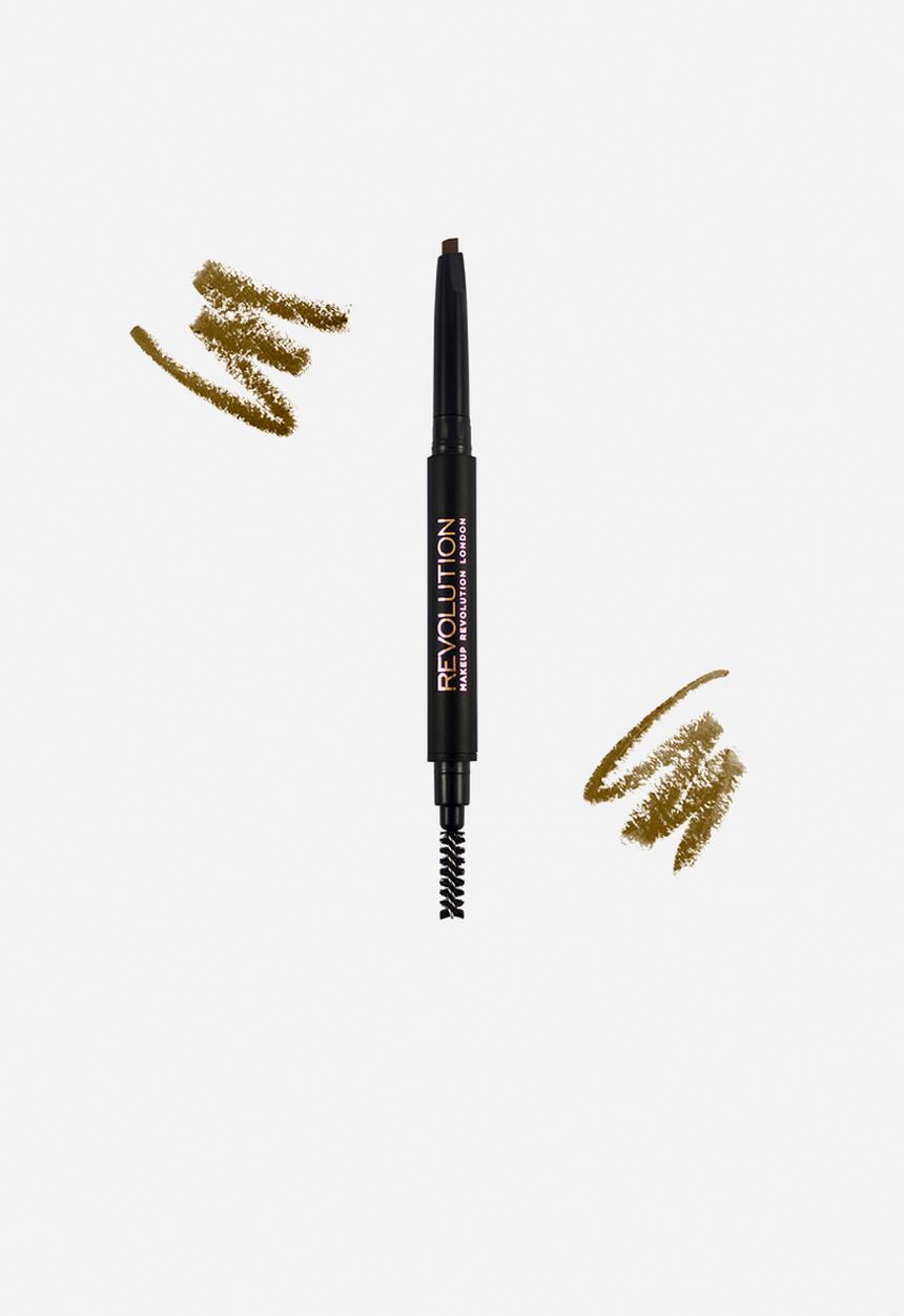 Revolution - Duo Brow Pencil Light Brown