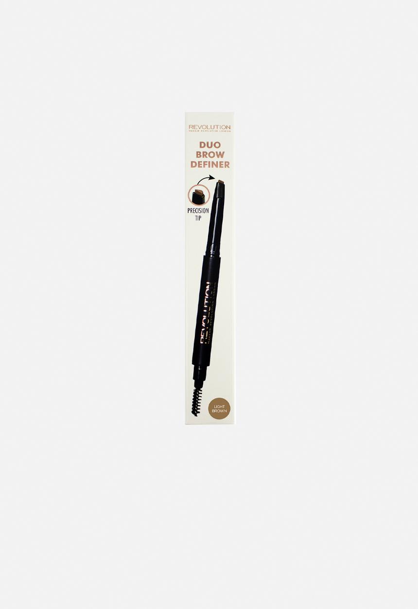 Revolution - Duo Brow Pencil Light Brown