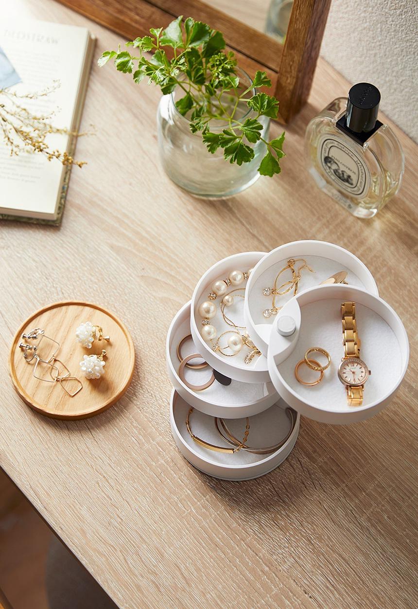Yamazaki - TOSCA 5-Tiered Accessory Box - White