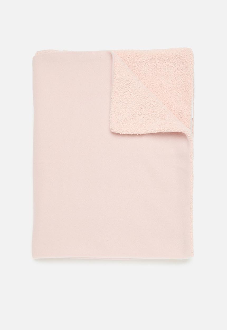 H&S - Teddy blanket - pink