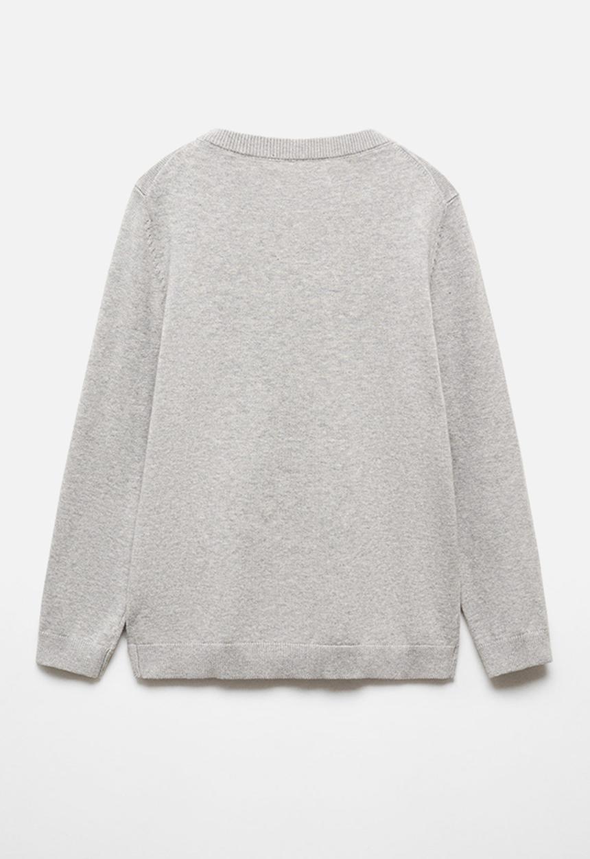 MANGO - Sweater hugo5 - medium grey