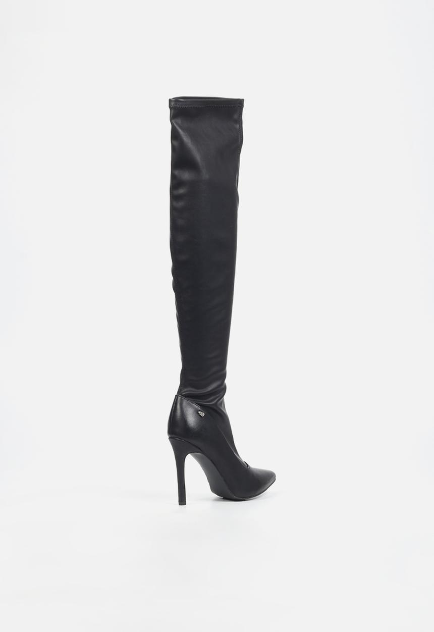 Miss Black - Boss 7 stiletto boot - black