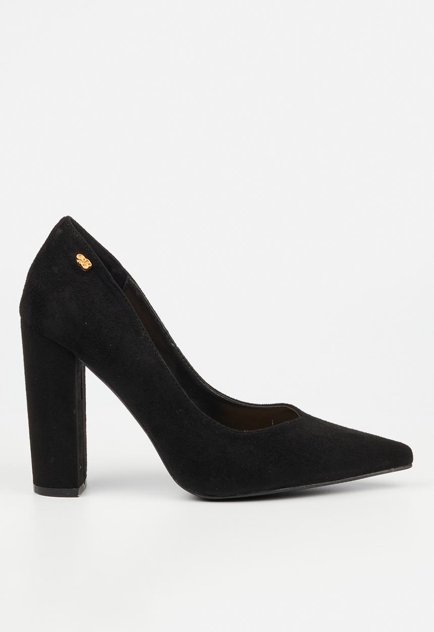 Miss Black - Criss 6 block heel court - black
