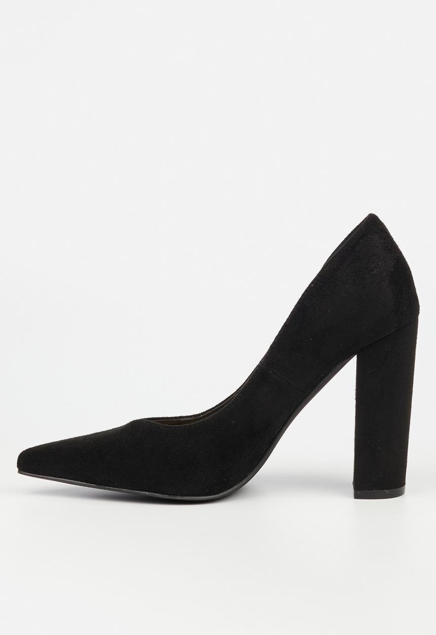 Miss Black - Criss 6 block heel court - black