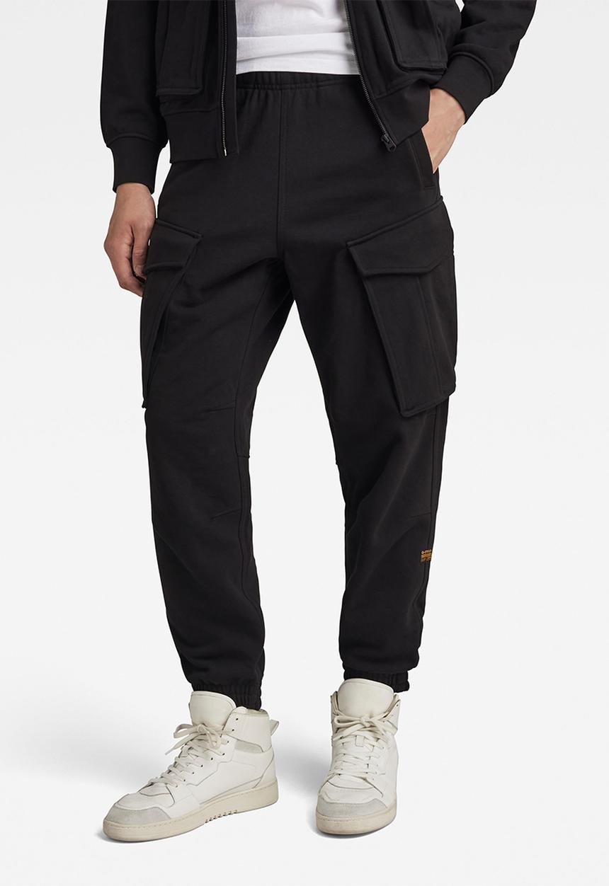 G-STAR - Rovic sw pant Dry ashor sweat r o ub - dark black