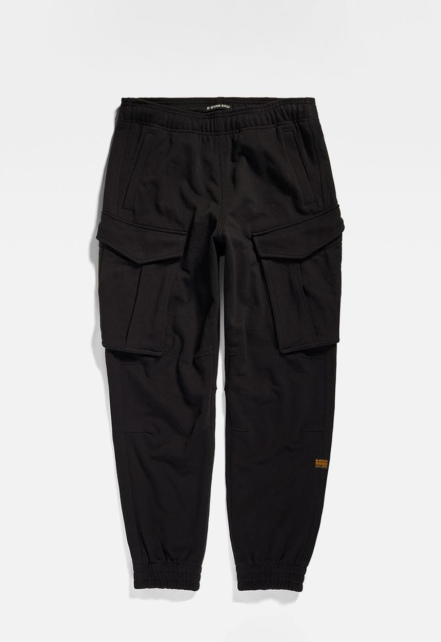 G-STAR - Rovic sw pant Dry ashor sweat r o ub - dark black