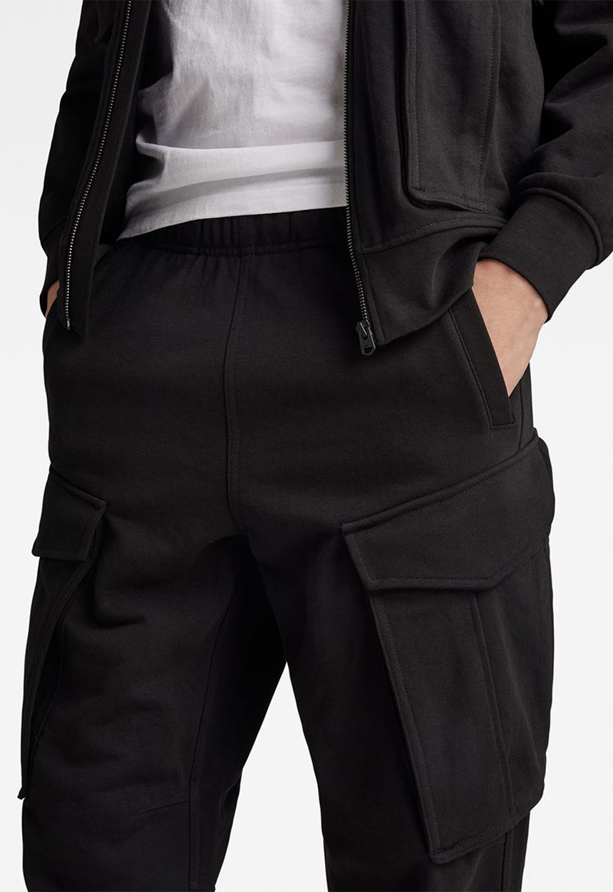 G-STAR - Rovic sw pant Dry ashor sweat r o ub - dark black