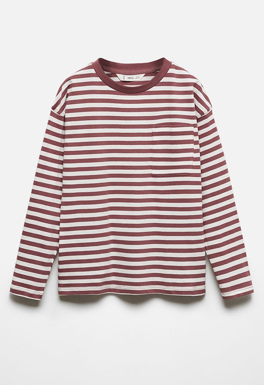 MANGO - T-shirt elton - cherry