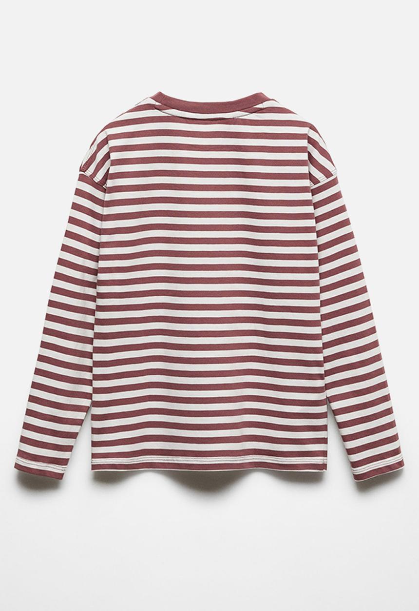 MANGO - T-shirt elton - cherry