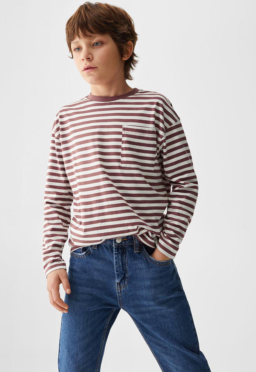 MANGO - T-shirt elton - cherry
