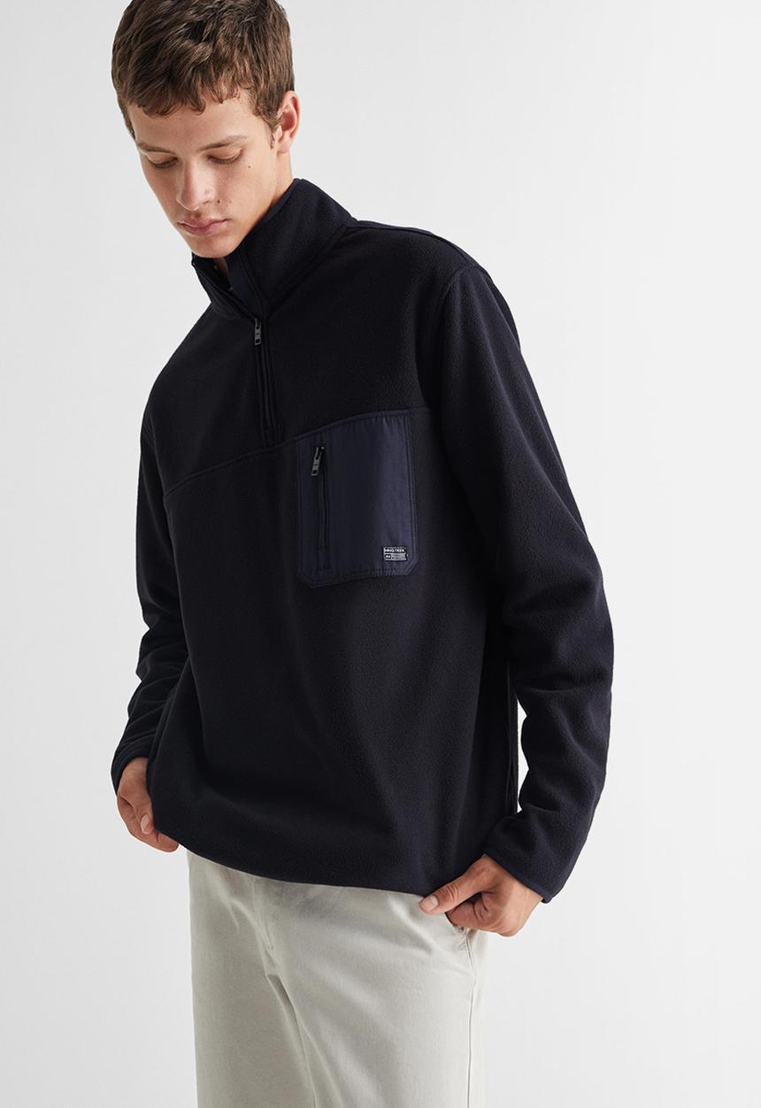 MANGO - Sweatshirt fleece - navy