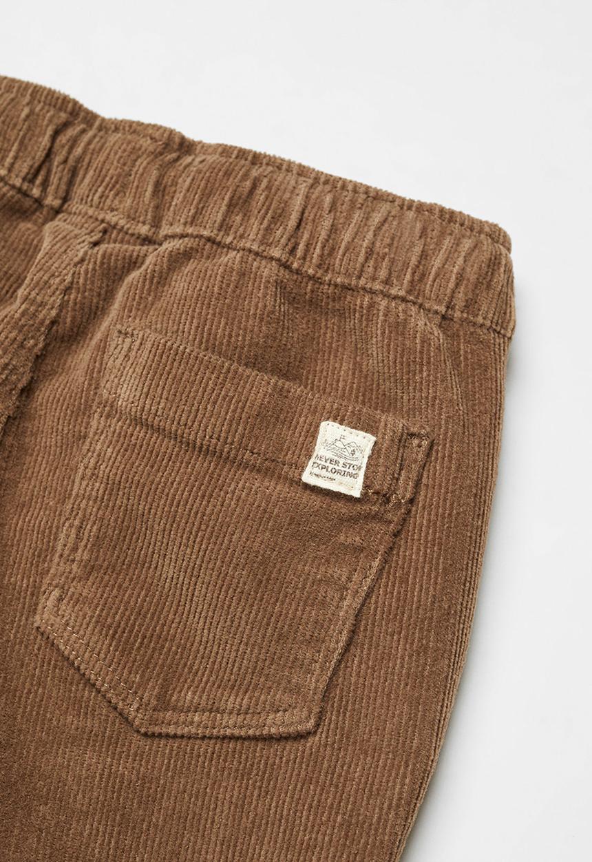MANGO - Trousers moritz - light-brown