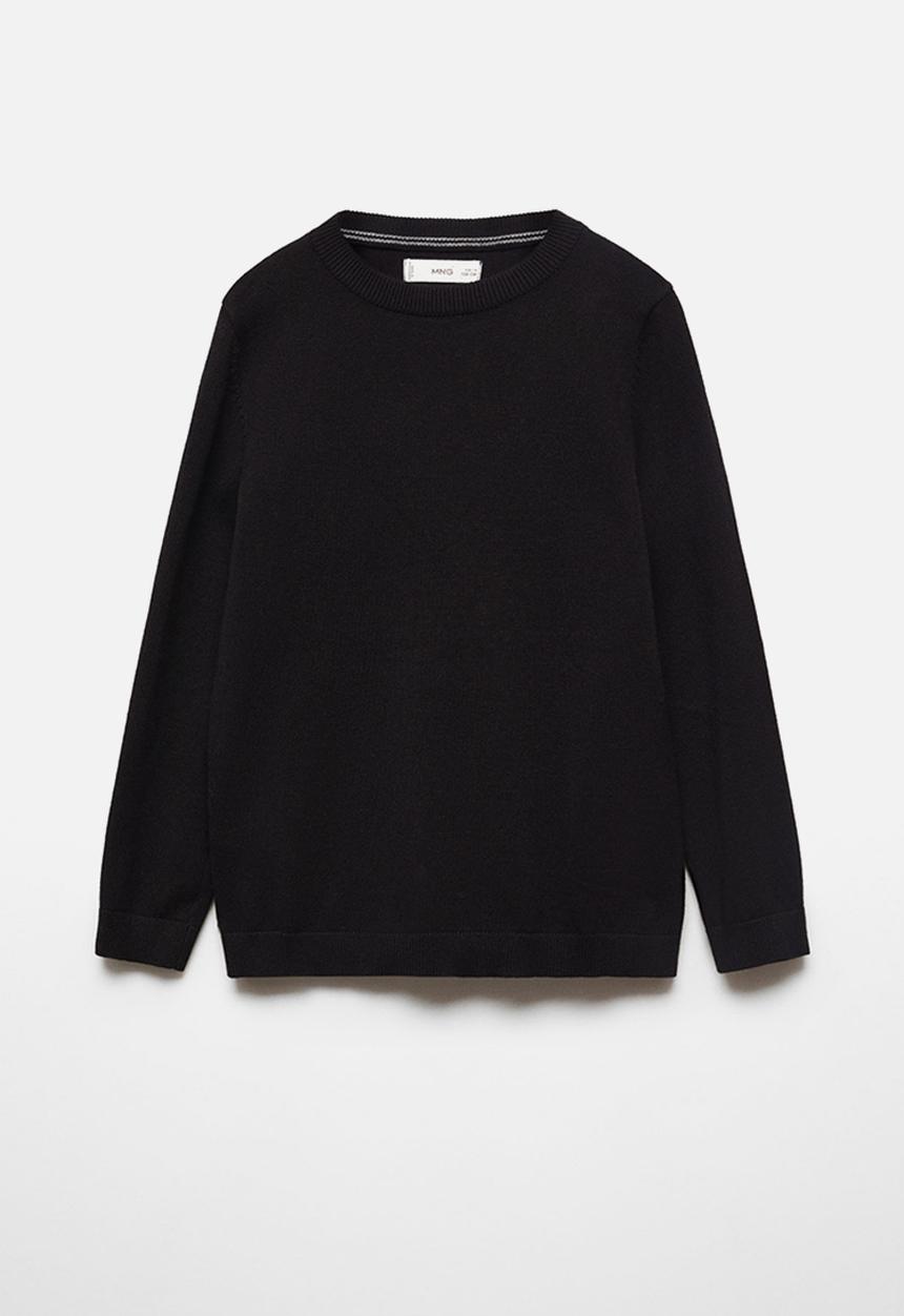 MANGO - Sweater hugo5 - black