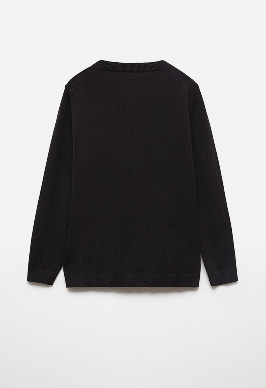 MANGO - Sweater hugo5 - black
