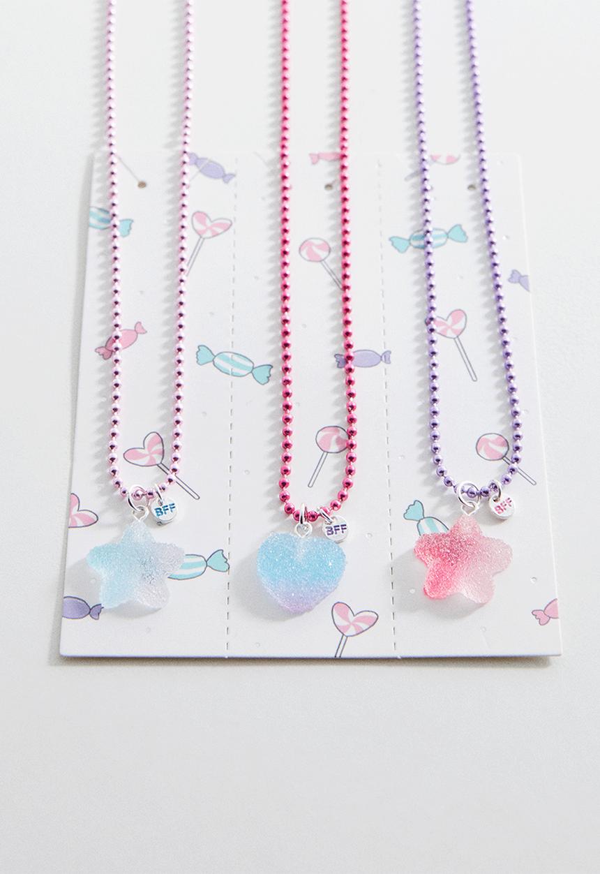 MANGO - Necklace txuxe - pink