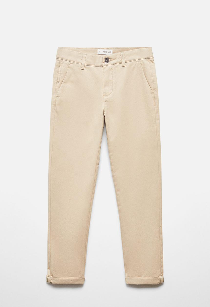 MANGO - Trousers piccolo5 - beige