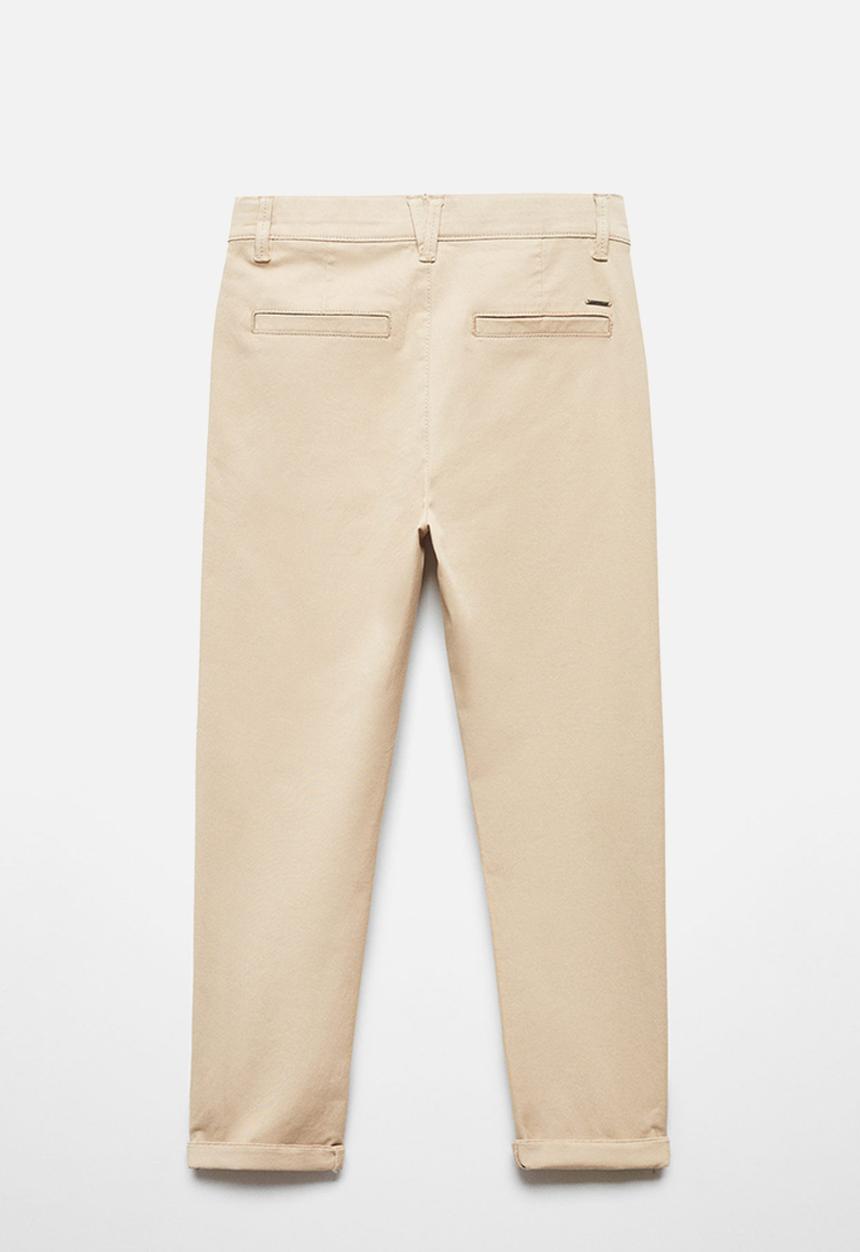 MANGO - Trousers piccolo5 - beige