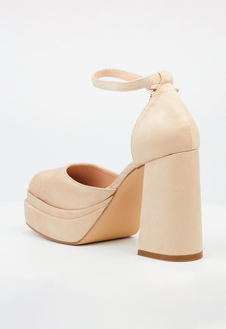 Rock & Co - Shock 1 platform shoe - bone