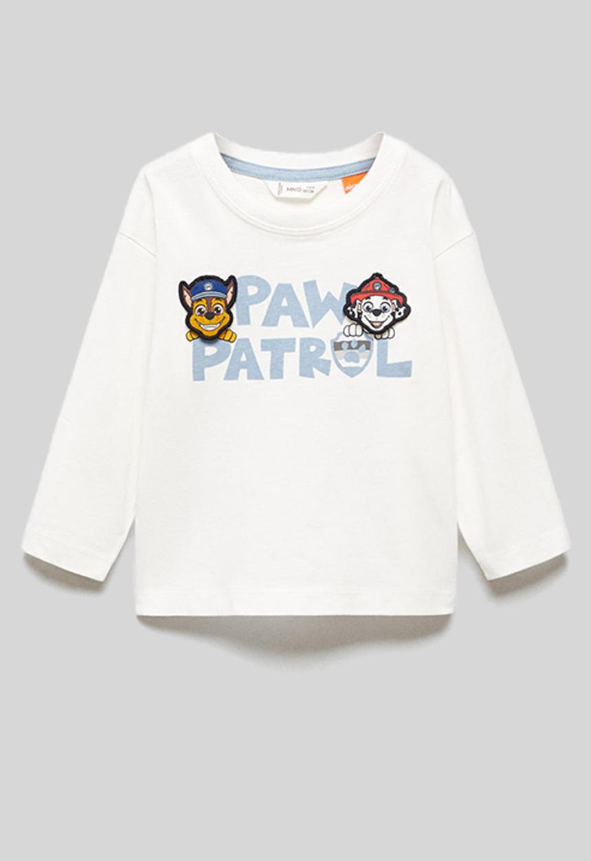 MANGO - T-shirt pawtwins - off white