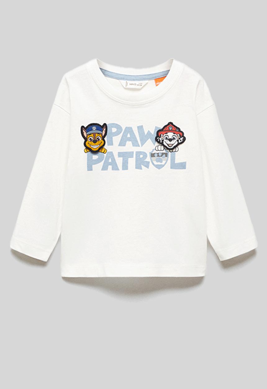 MANGO - T-shirt pawtwins - off white