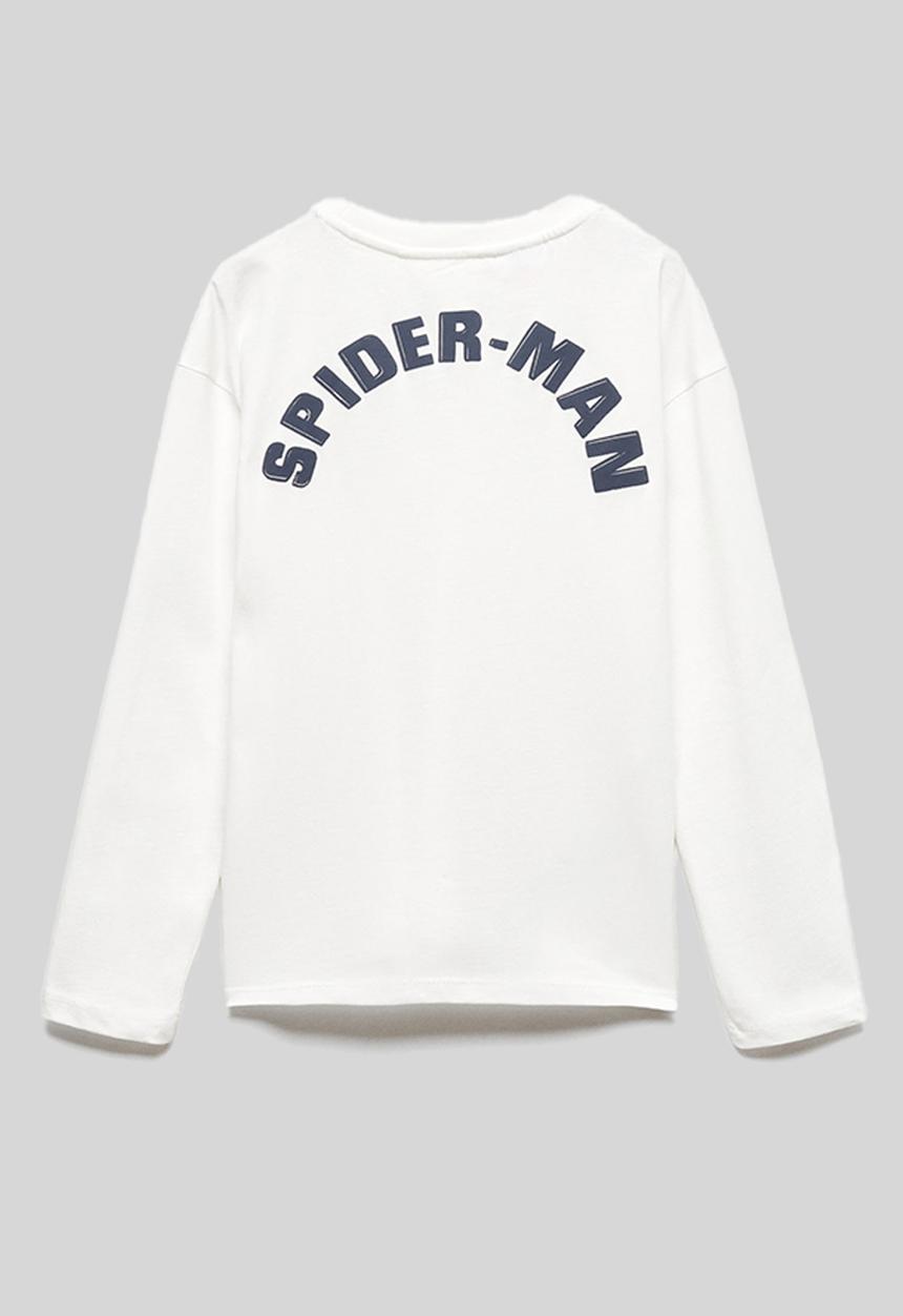 MANGO - T-shirt spidflap - off white