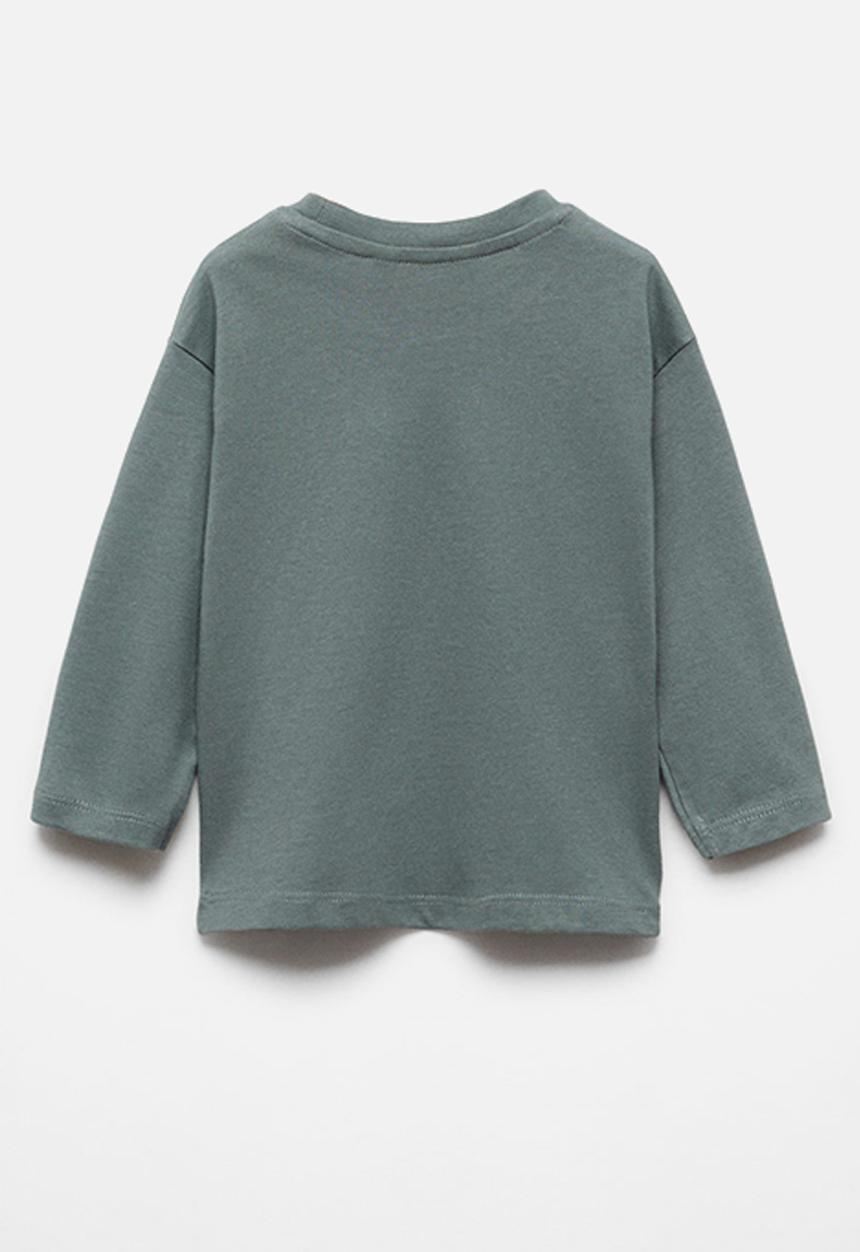 MANGO - T-shirt puppy - bright green