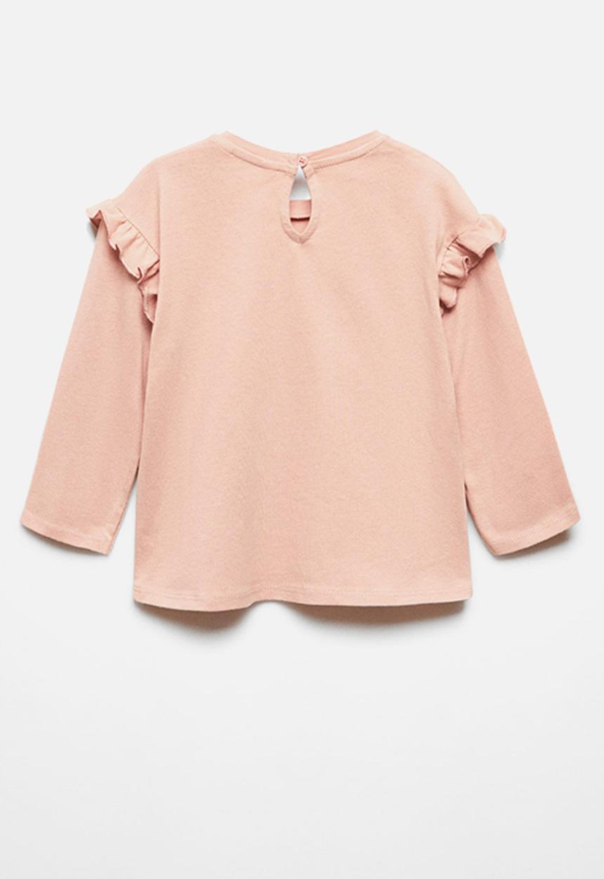 MANGO - T-shirt holiday - pink