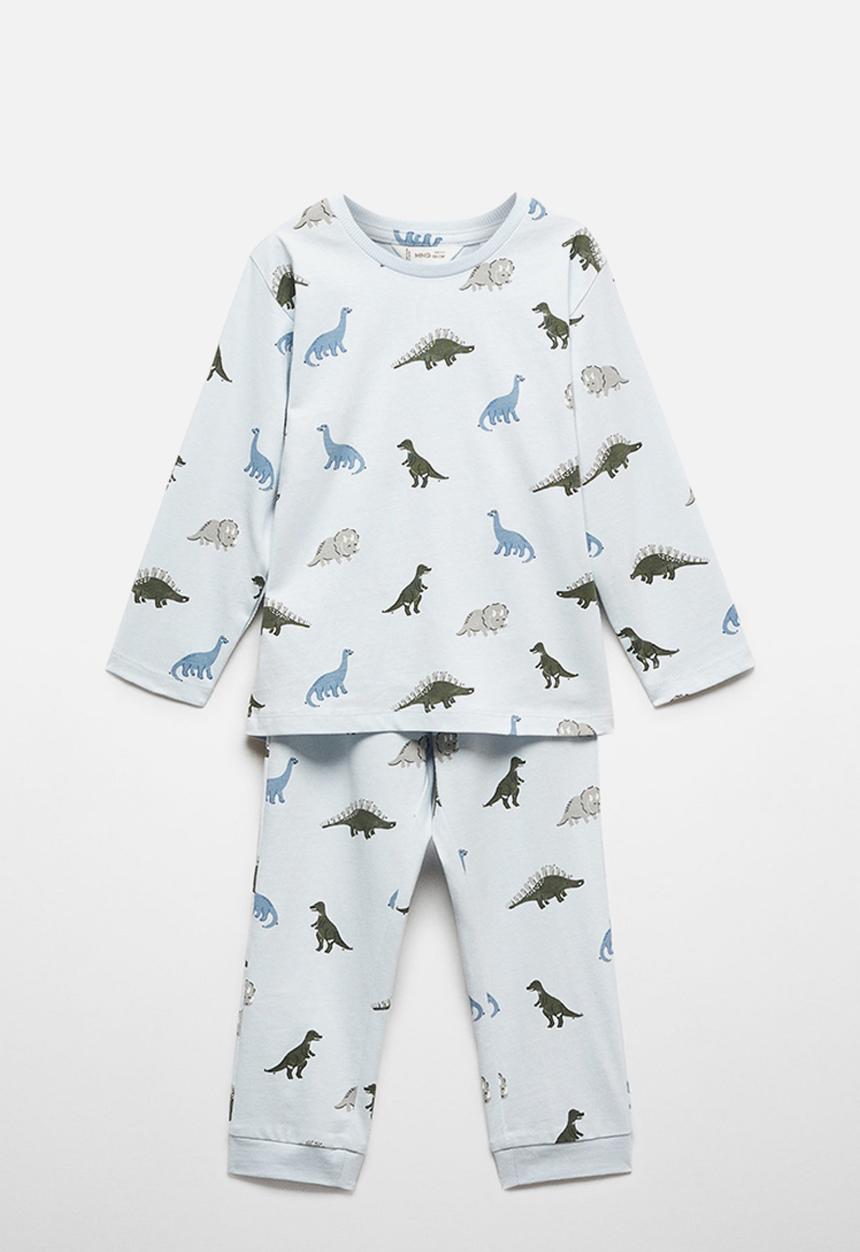 MANGO - Pyjamas aopdinos - sky-blue