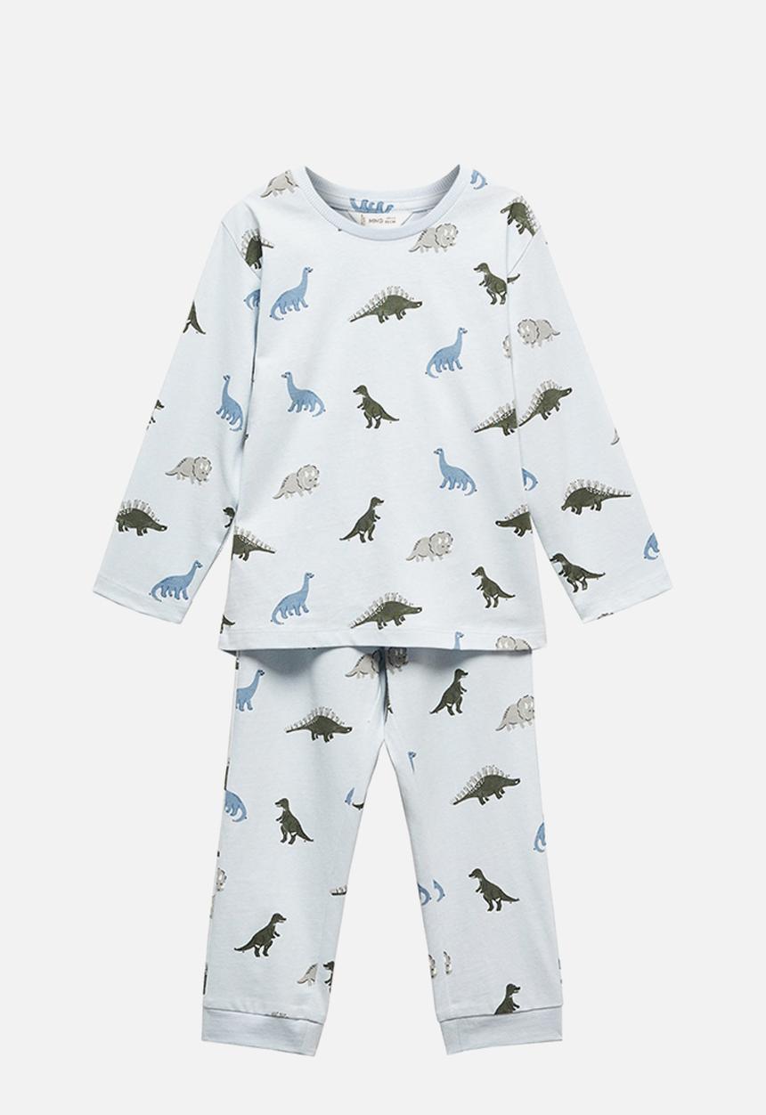 MANGO - Pyjamas aopdinos - sky-blue
