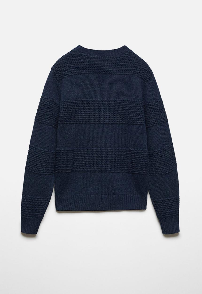 MANGO - Sweater otto - navy