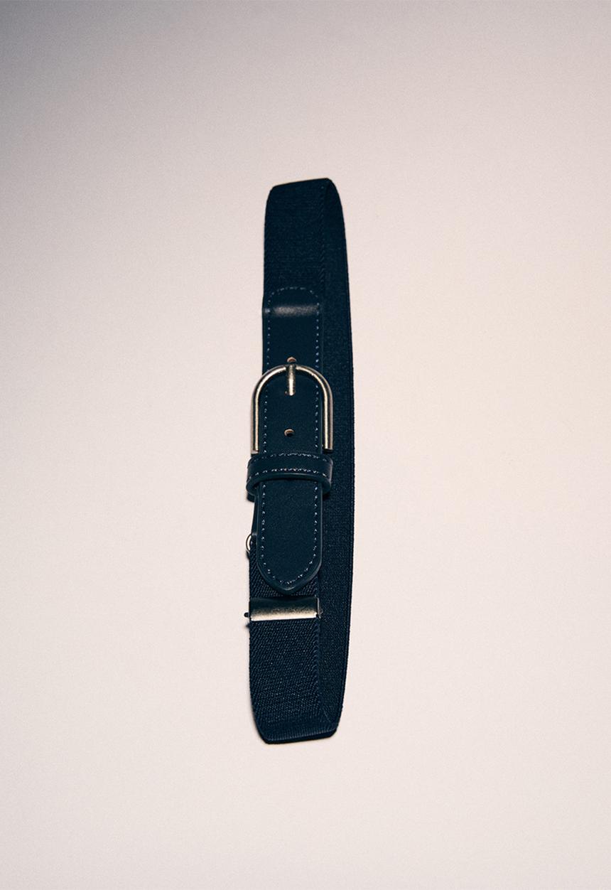MANGO - Belt joan - navy